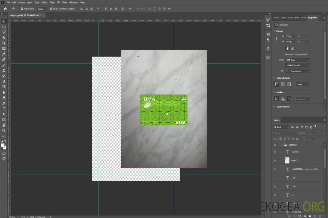 Afghanistan Bank Millie carte visa afghane photolook , avant template Afghanistan Bank Millie carte visa afghane photolook , avant template
